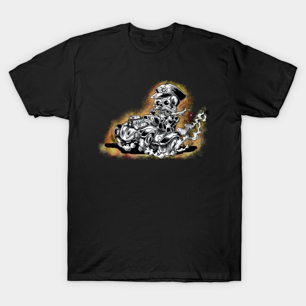 Mess and Noise Racer T-Shirt by silentrob668